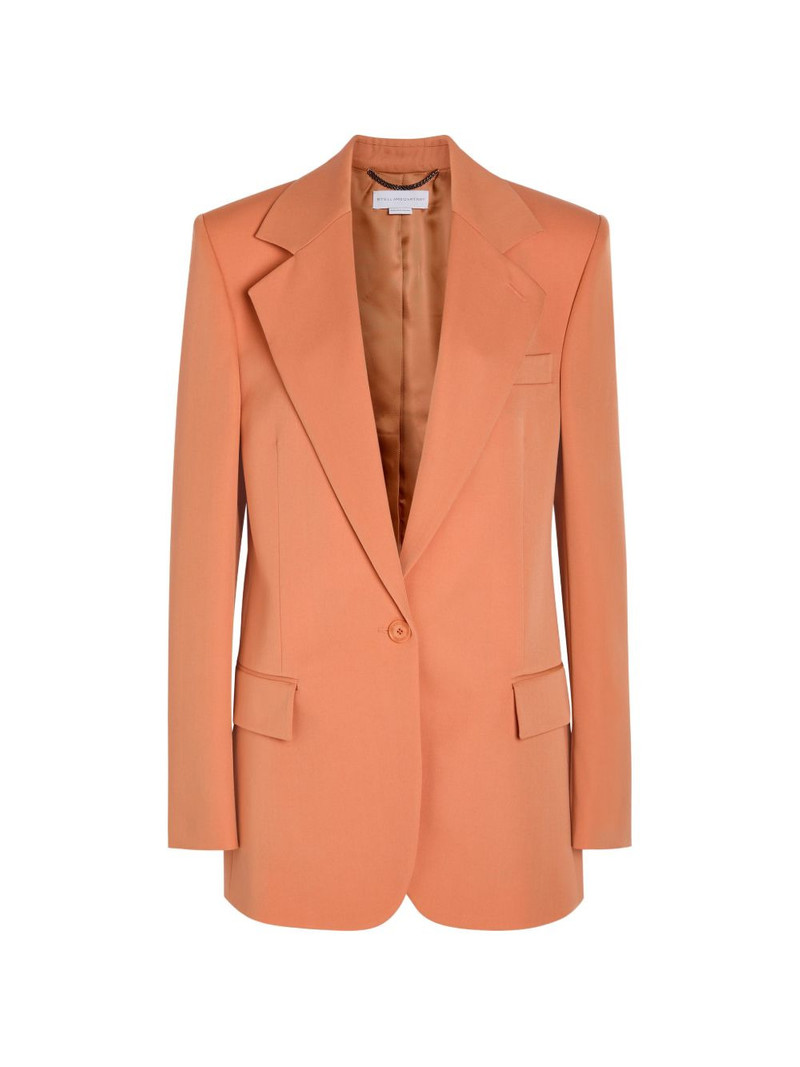 notched-lapel single-breasted blazer 1