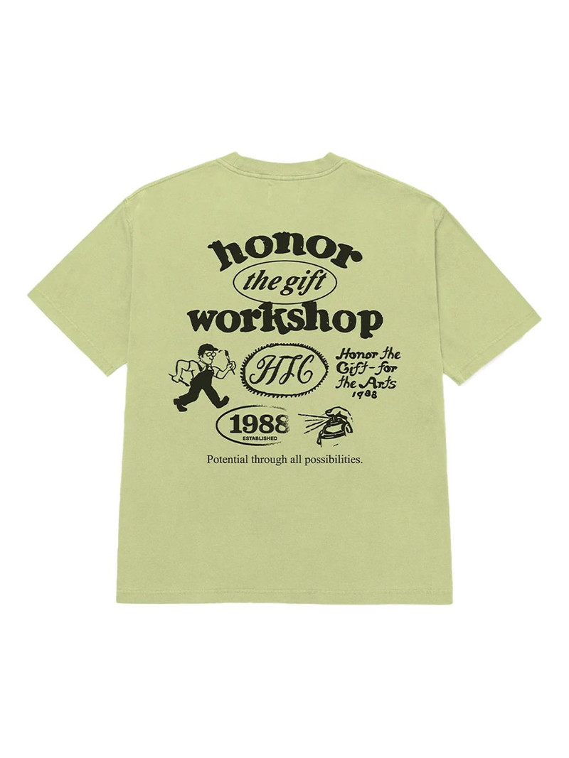 HONOR THE GIFT Workshop short-sleeves T-shirt outlook