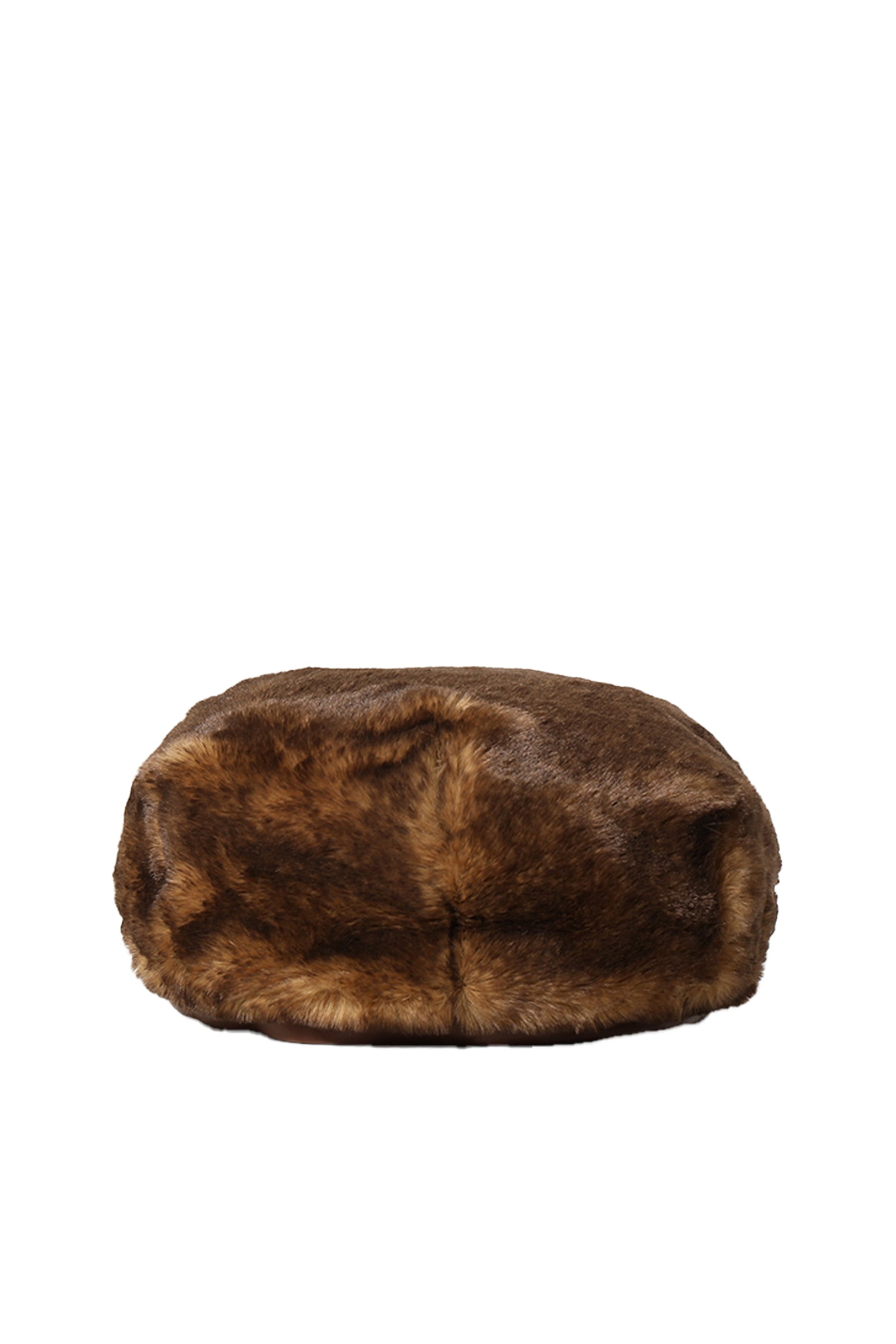 FAUX FUR DRIVER HAT / BRW - 5