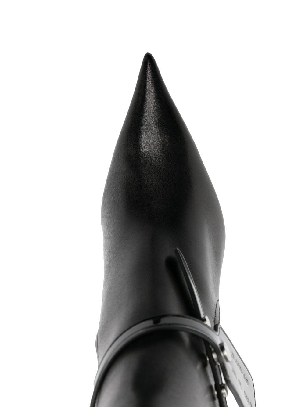 Zip Tie stiletto boots - 4