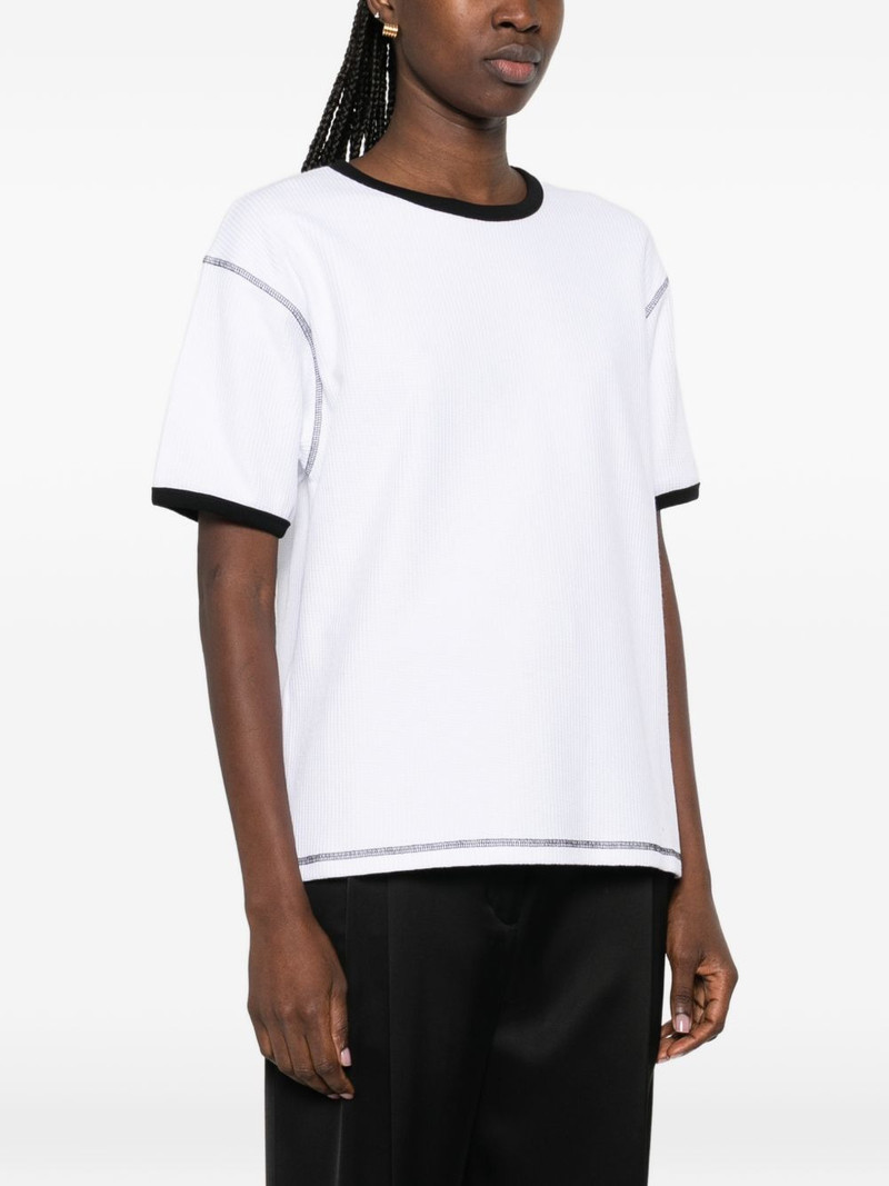 waffle trim T-shirt 3