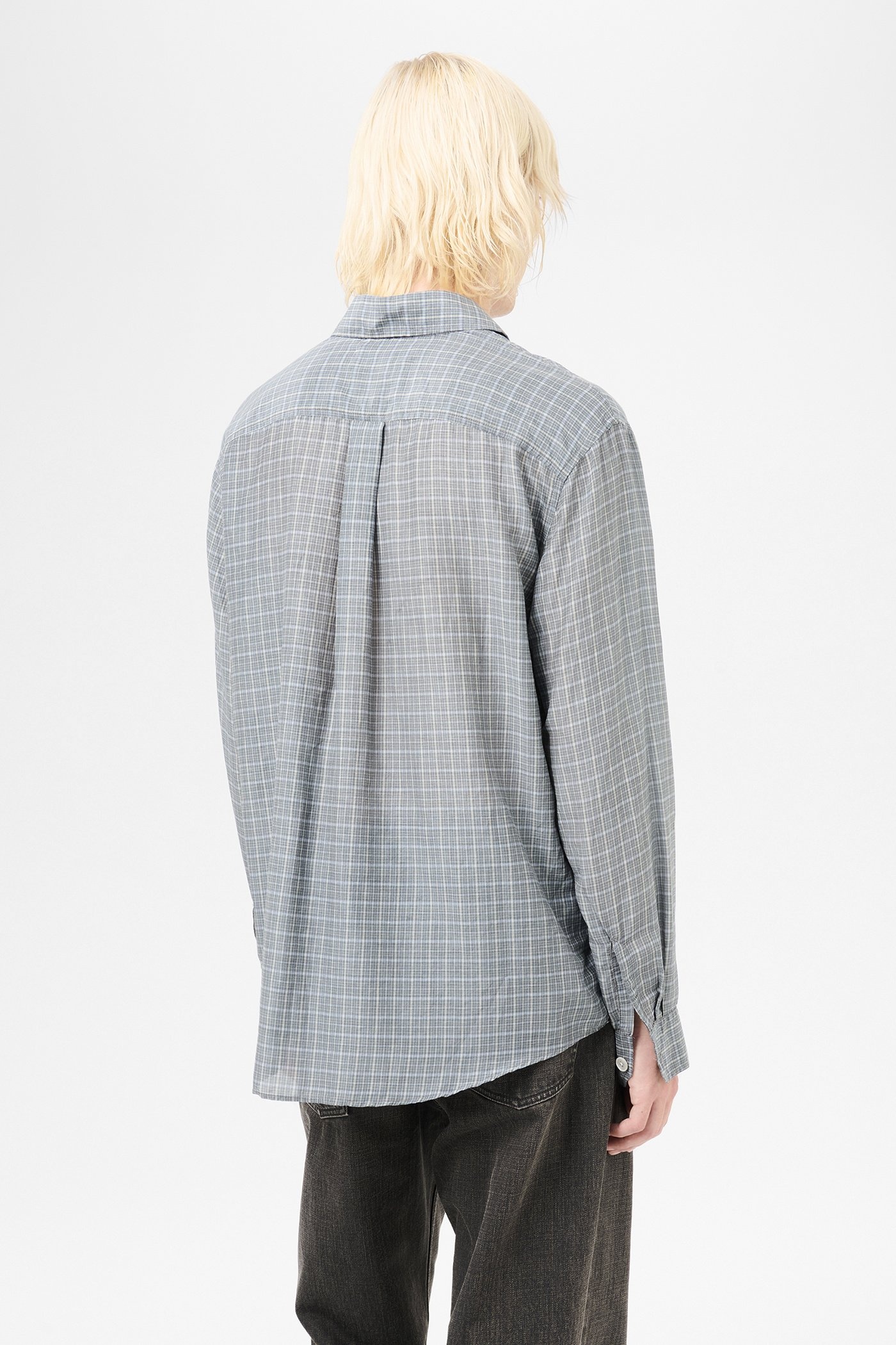 Beyond Shirt Picnic Check Cotton Silk - 6