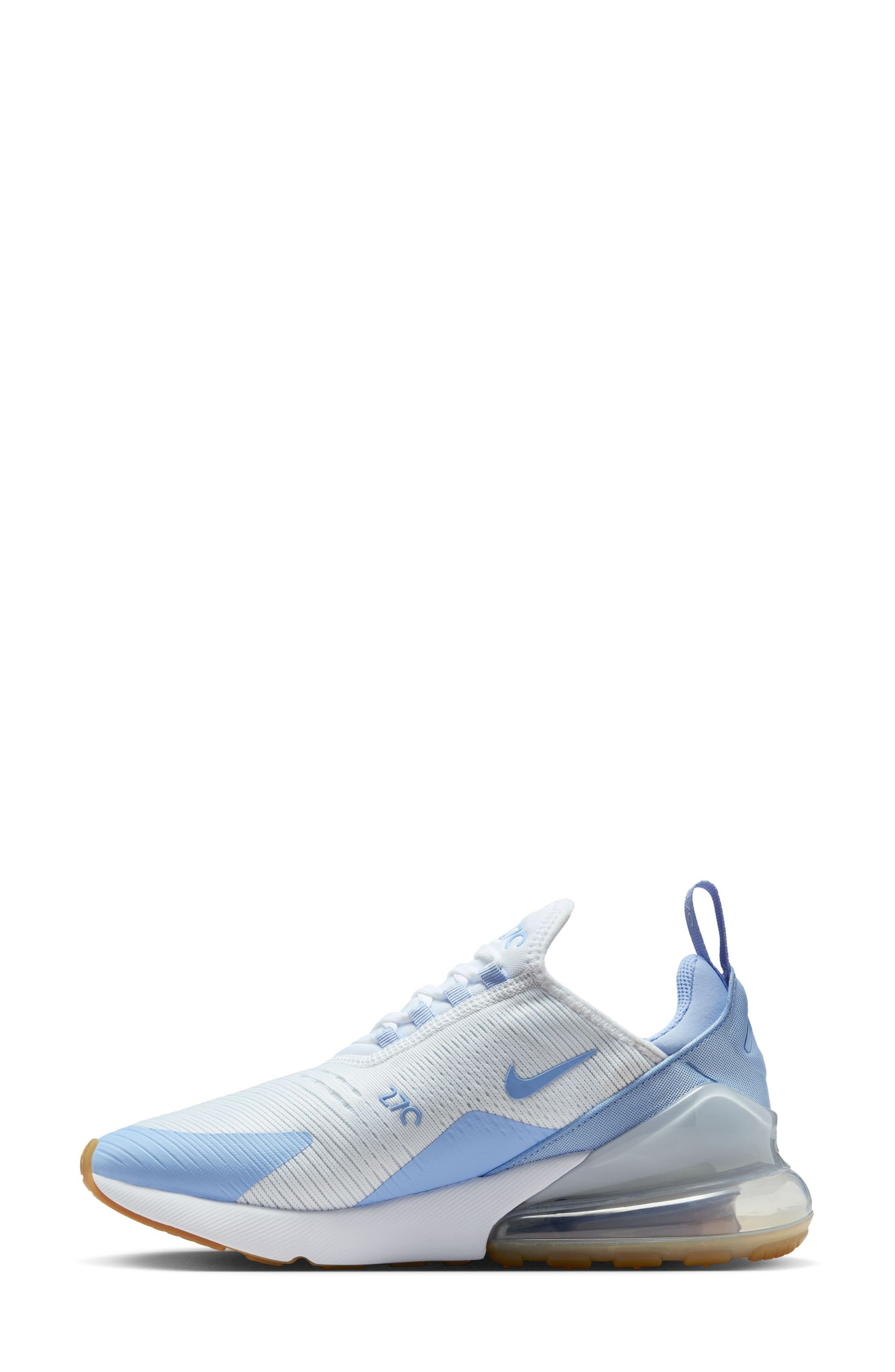 Nike Air Max 270 Sneaker in White/Blue Tint/Brown at Nordstrom - 6