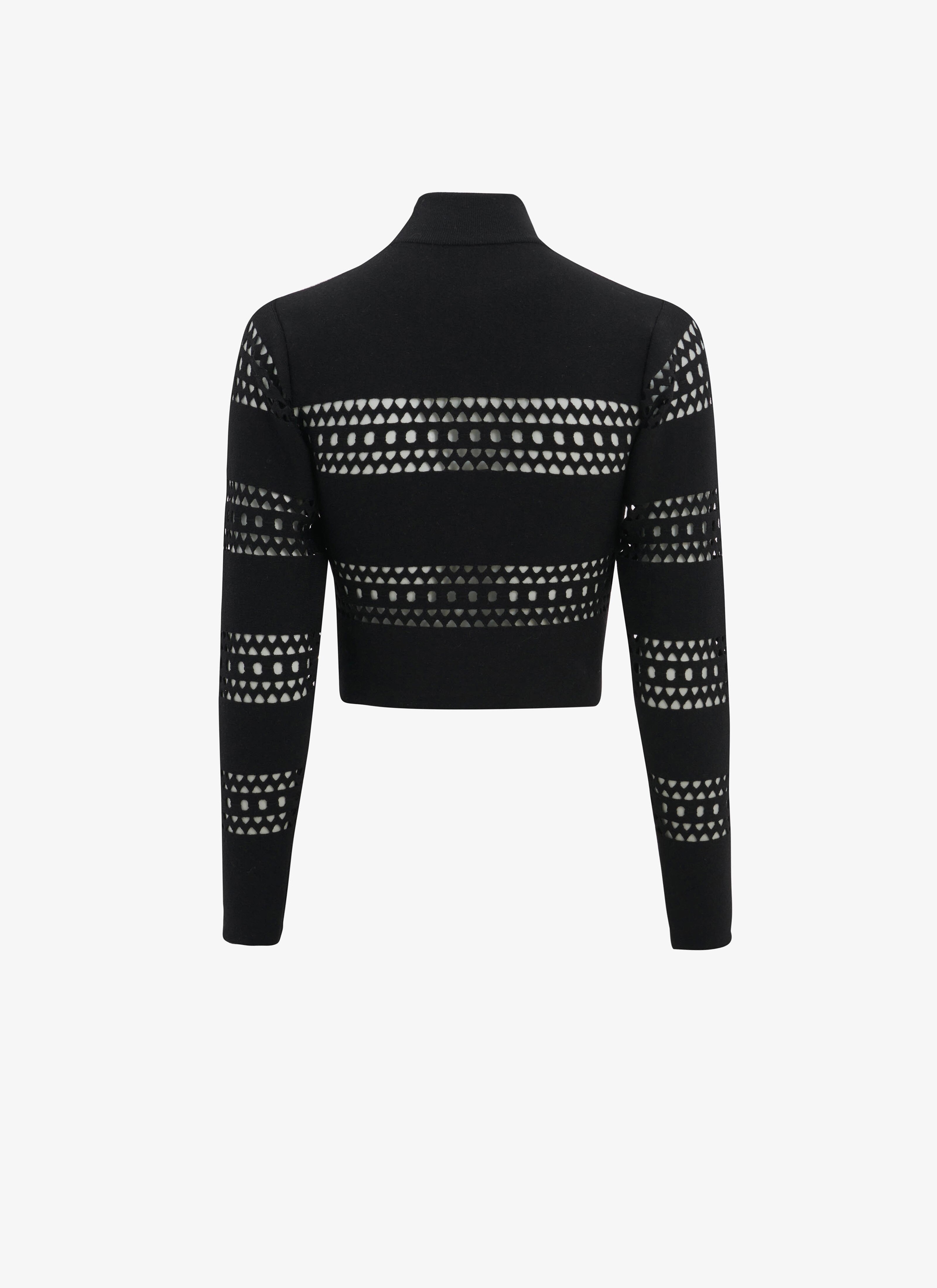 PERFORATED VIENNE SWEATER - 4