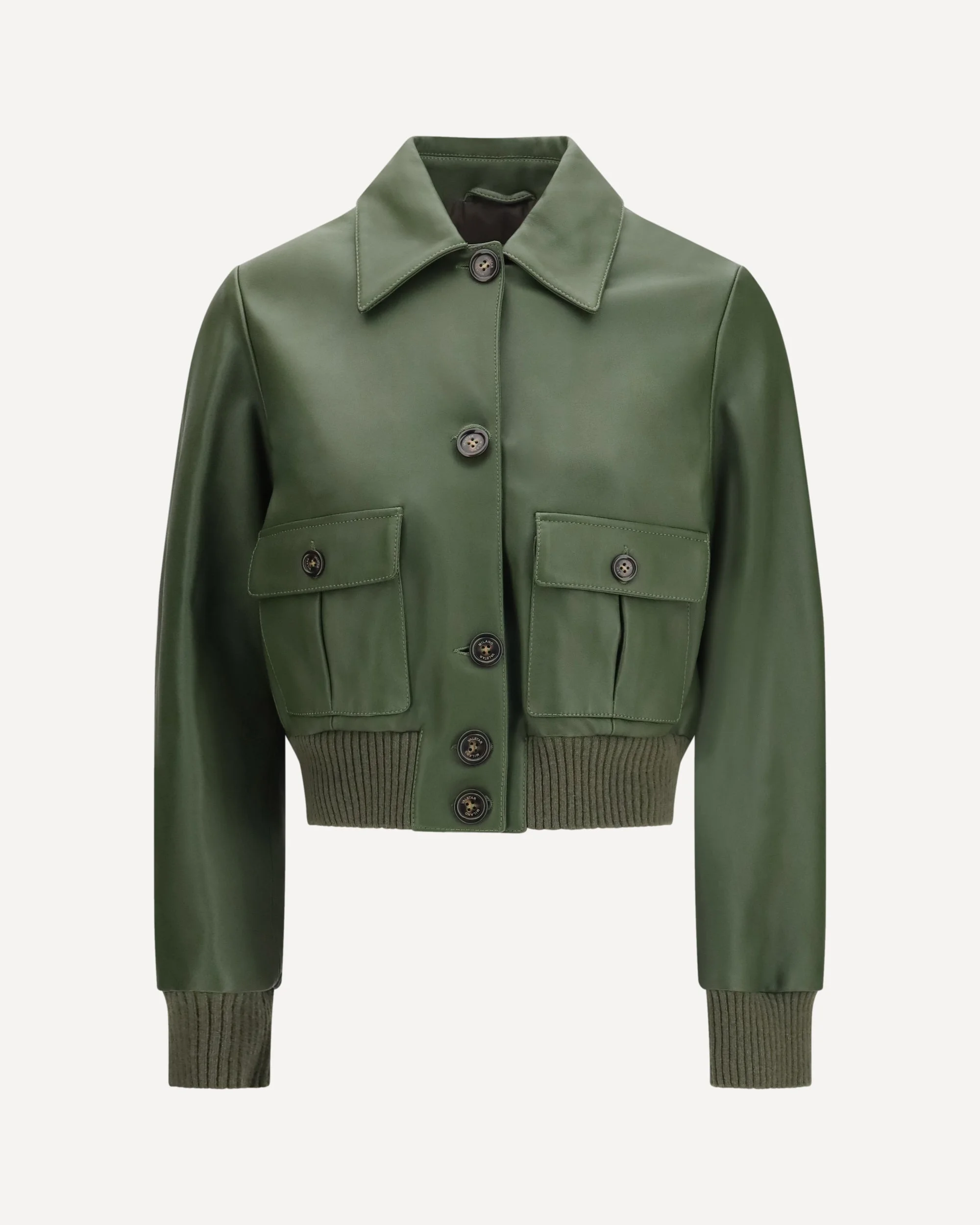 Cropped nappa Valstarino Jacket - 1