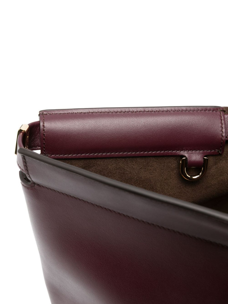 medium leather tote bag 5