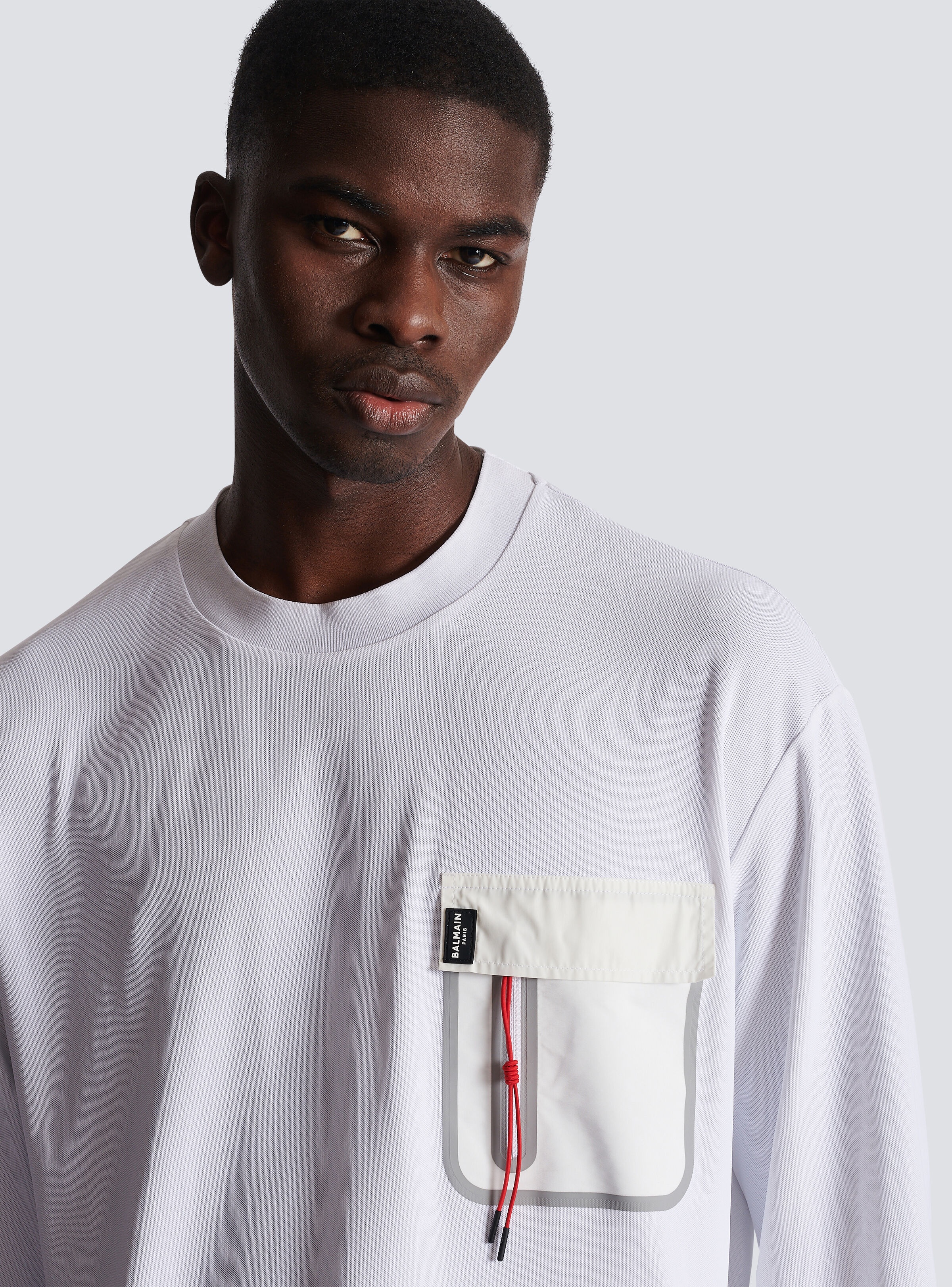 Balmain x Puma - Oversized T-shirt with pocket - 6