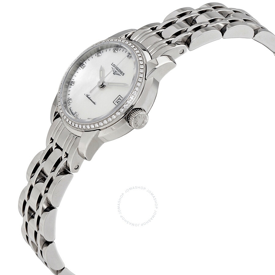 Pre-owned Longines Saint-Imier Collection Diamond Mother of Pearl Dial Ladies Watch L2.263.0.87.6 - 2