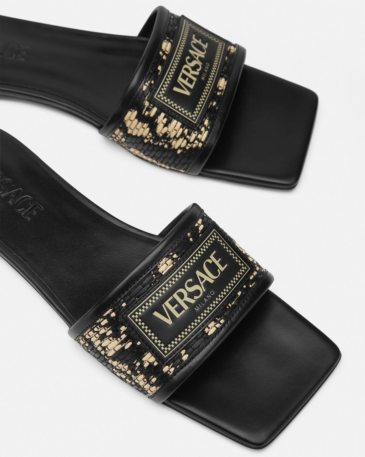 Theia Barocco Raffia Flats - 4