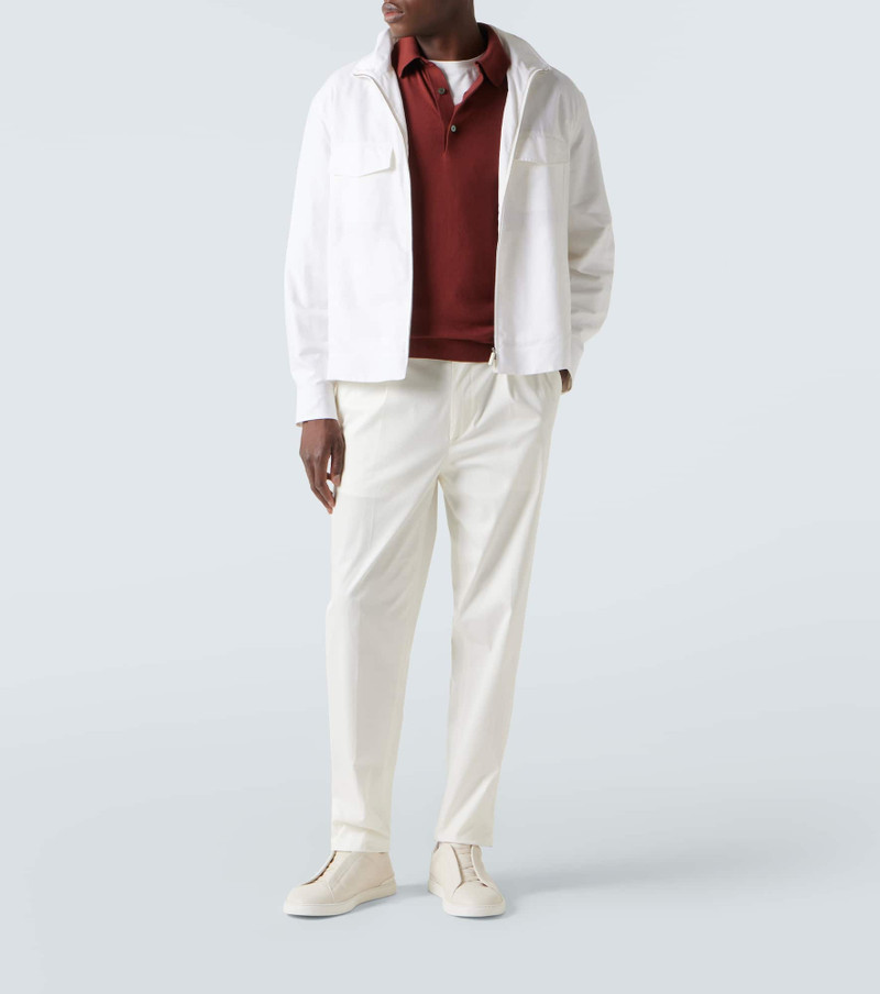 ZEGNA Cotton polo shirt outlook
