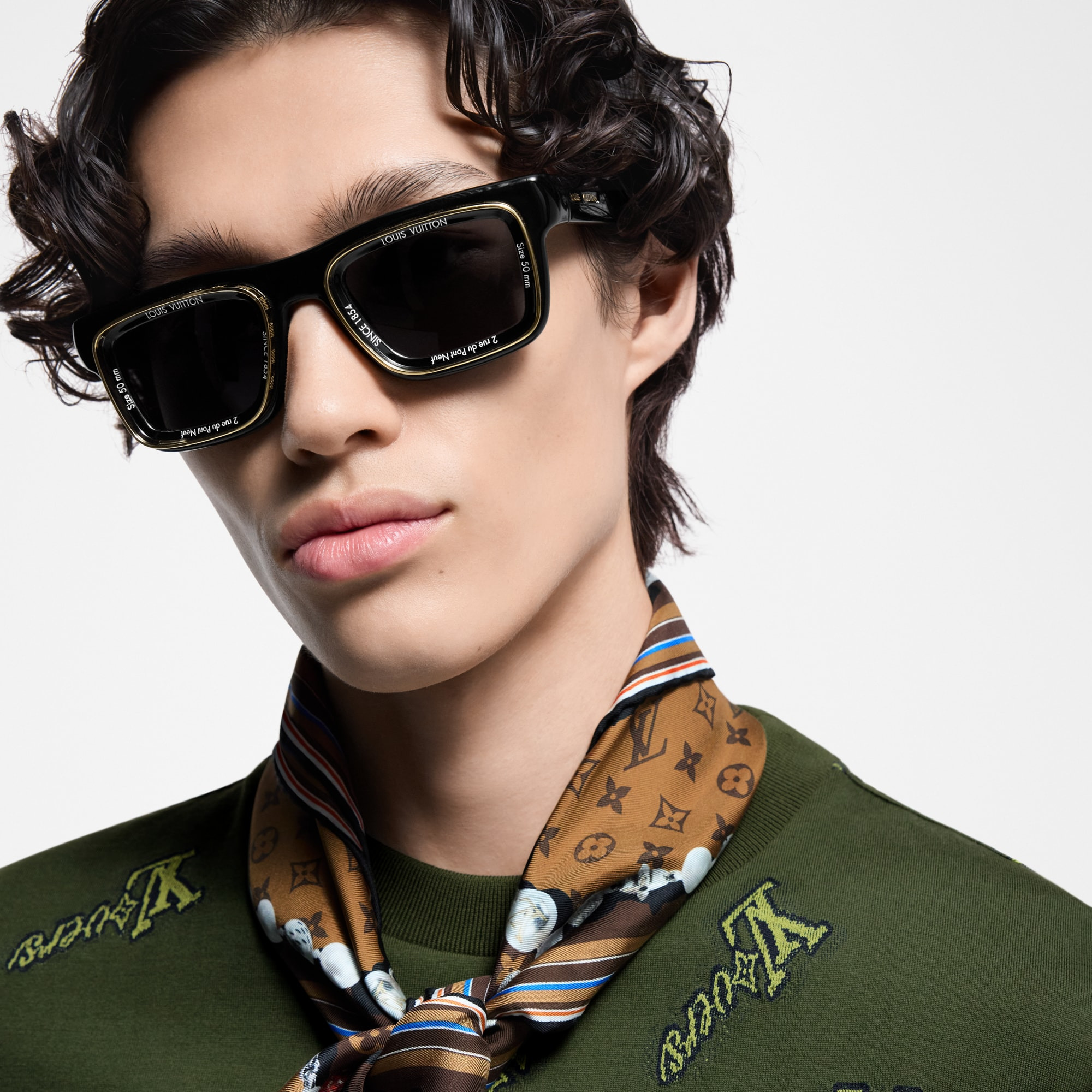 LV Super Vision Square Sunglasses - 5