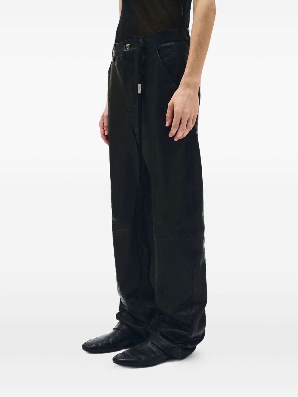leather trousers - 3