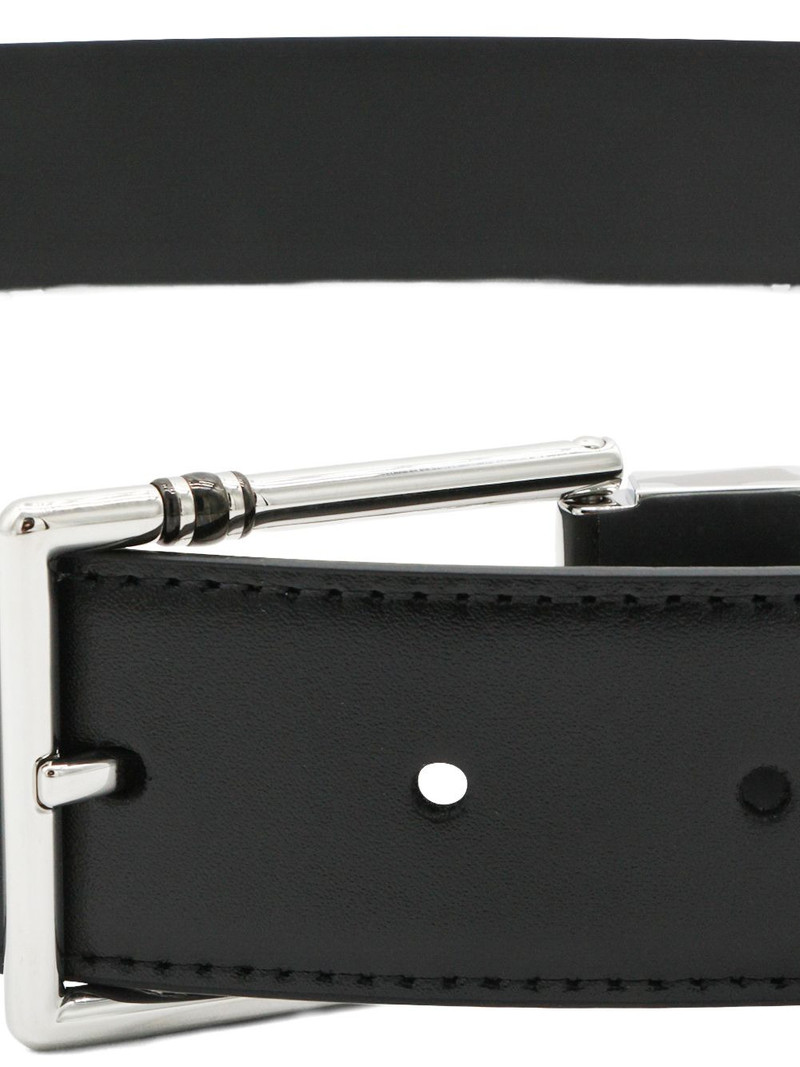 Montblanc leather buckle-fastening belt outlook