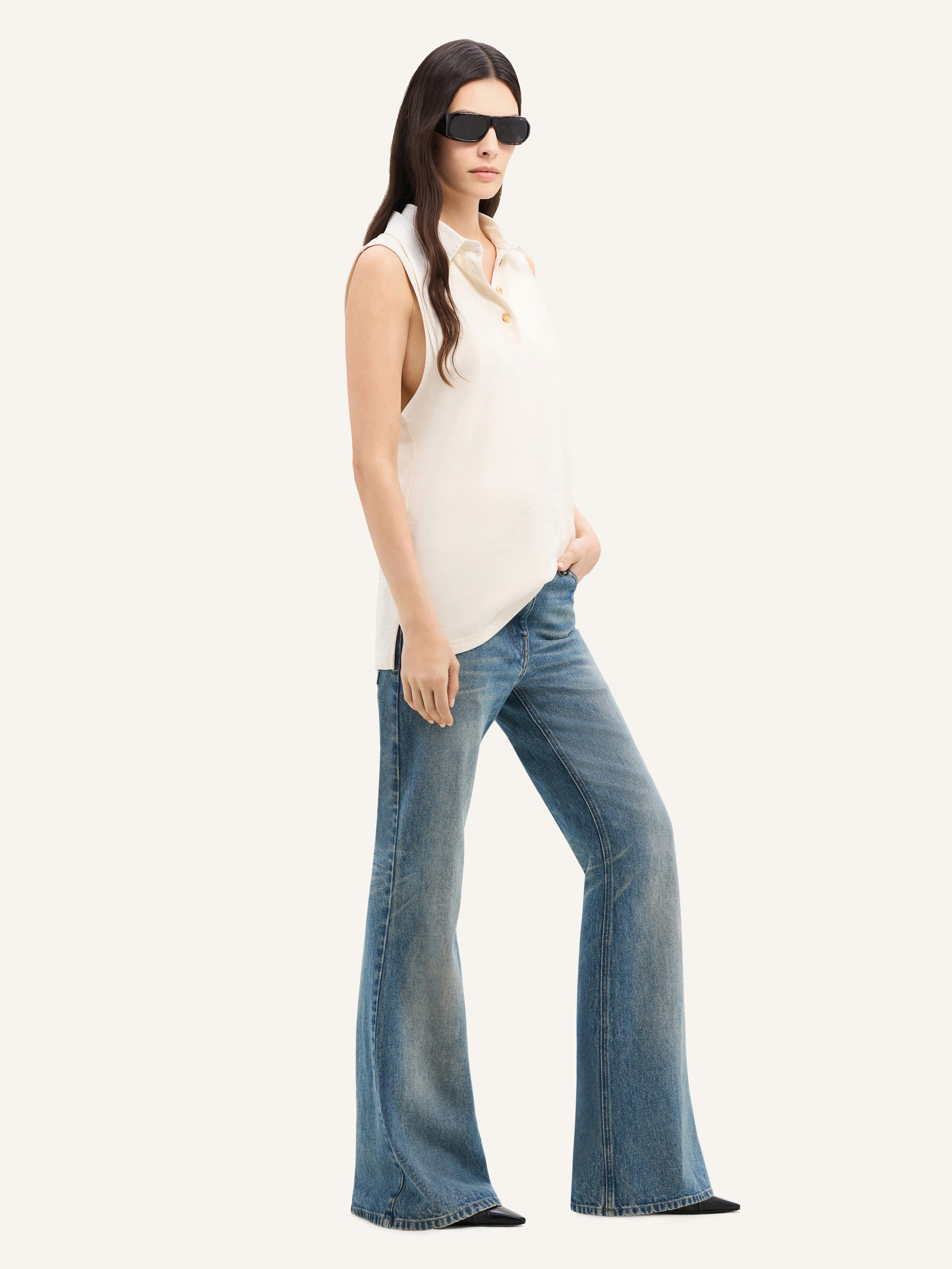 70'S DENIM BOOTCUT PANTS - 3