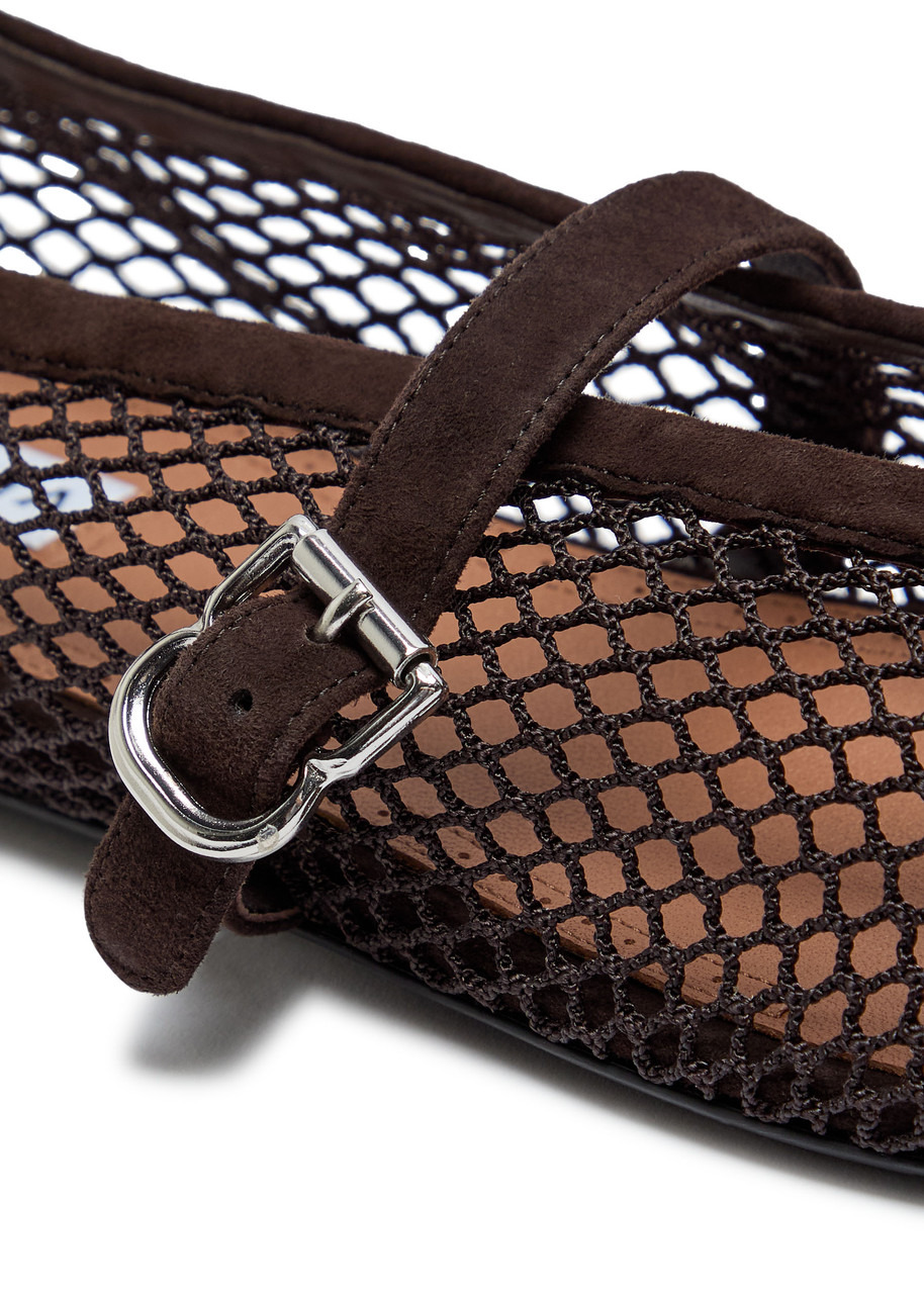 Alaïa Mesh Ballet Flats - 4