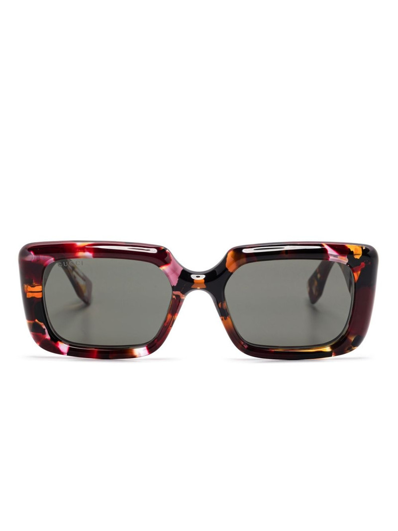 rectangle-frame sunglasses 1