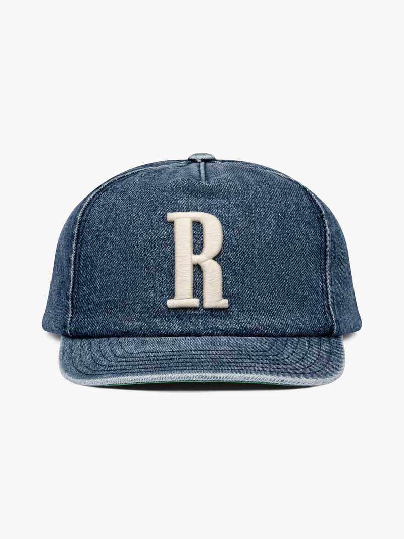 R LOGO DENIM HAT 1