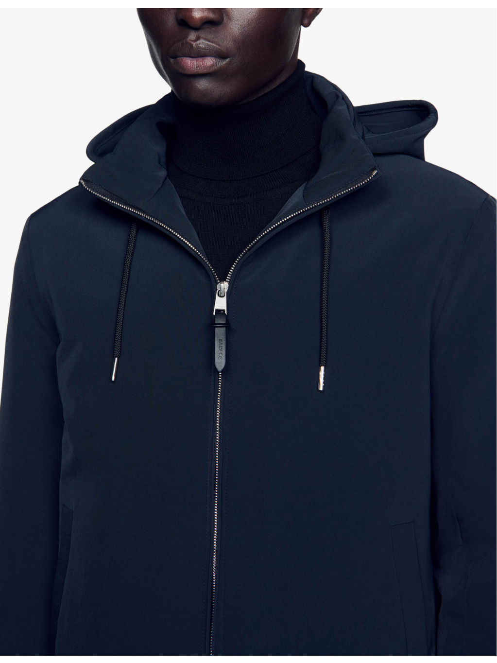 Hooded Zip-Up Stretch-Woven Jacket - 5