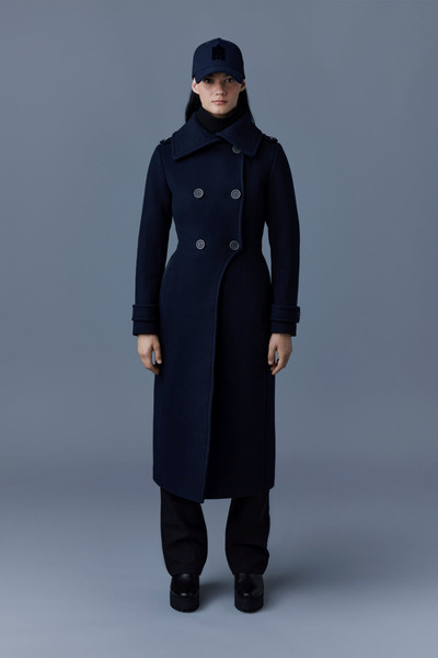 MACKAGE ELODIE double face wool tailored coat outlook