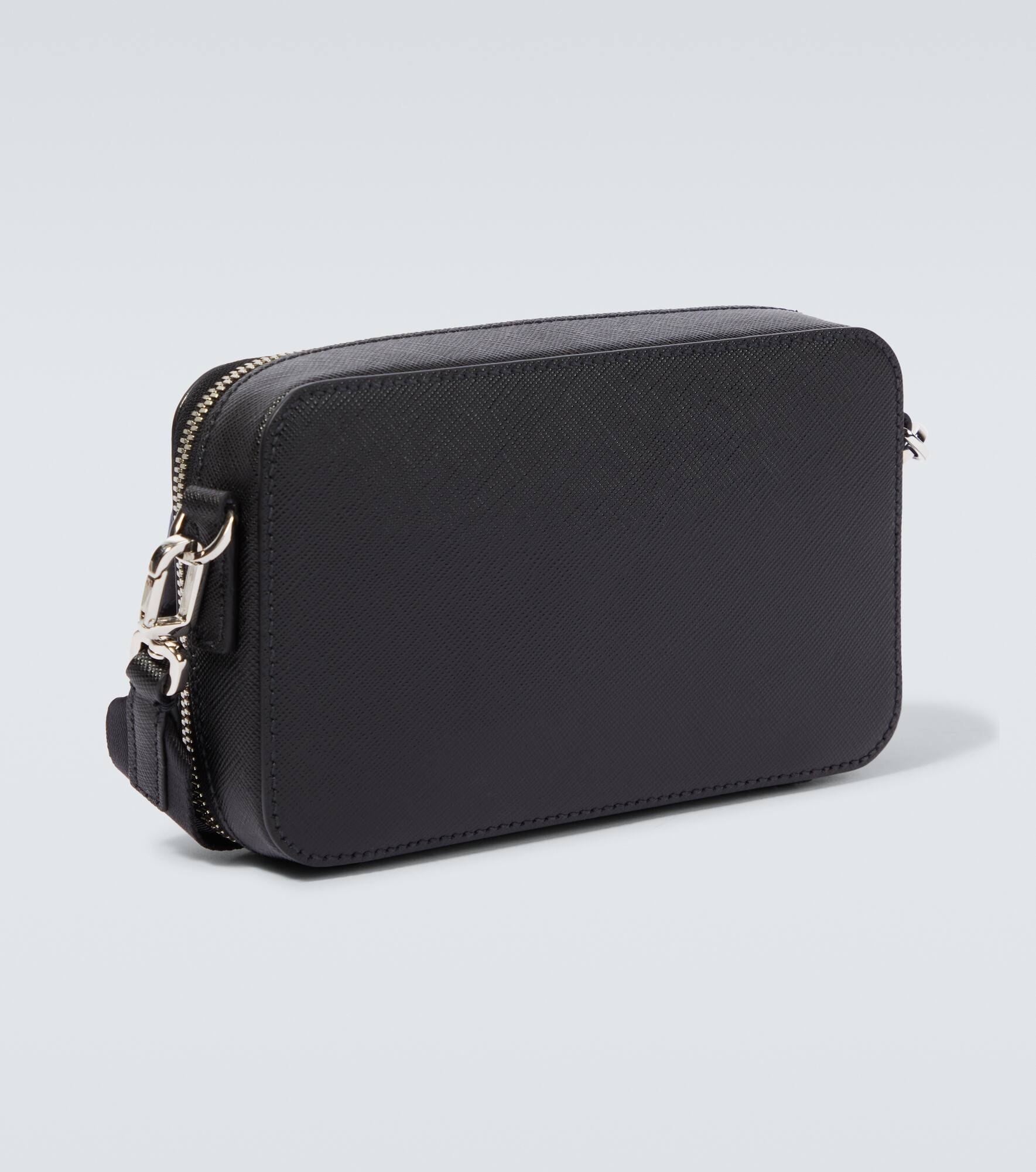 Brique leather crossbody bag - 5