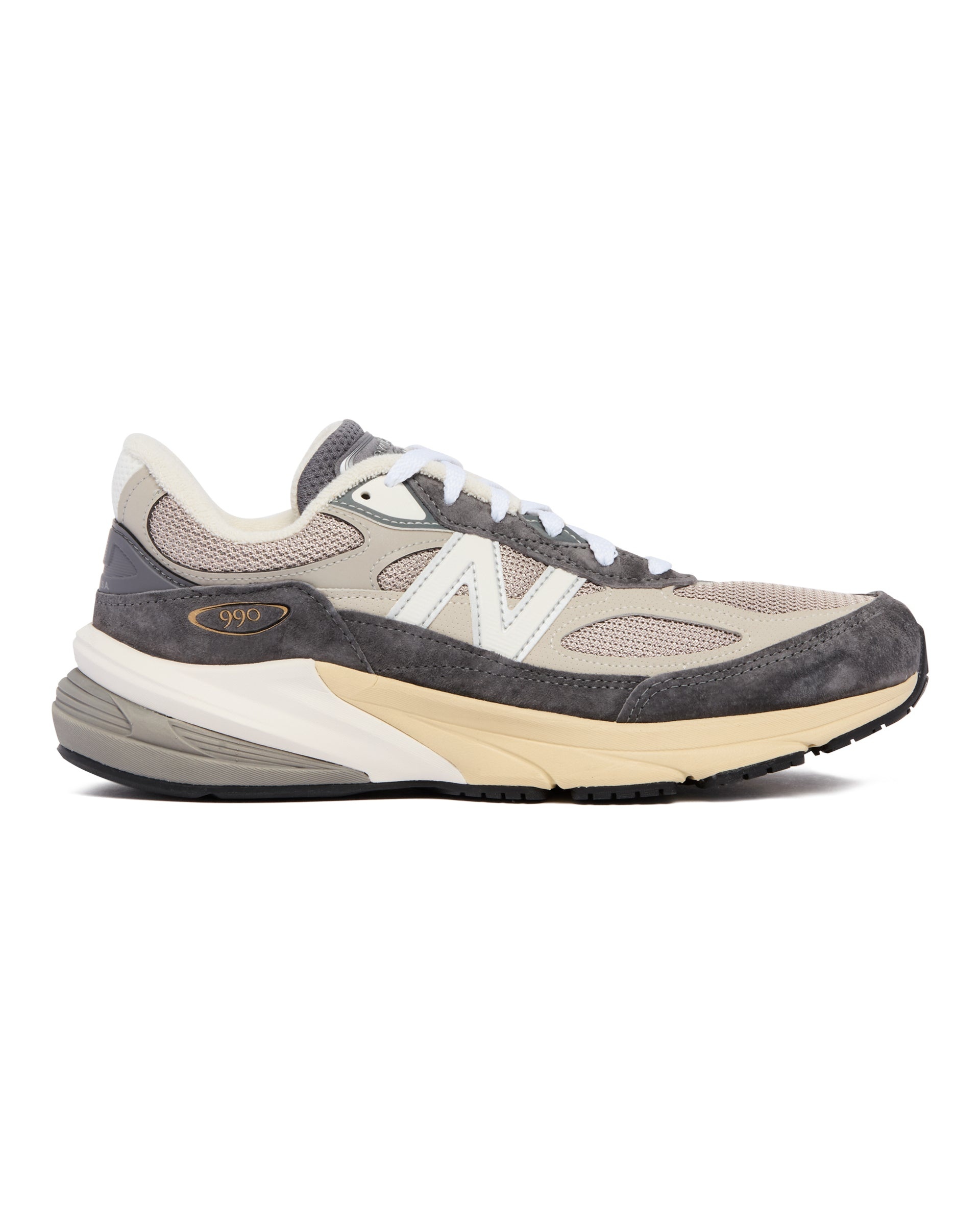 Gray Made in USA 990v6 Sneakers - 2