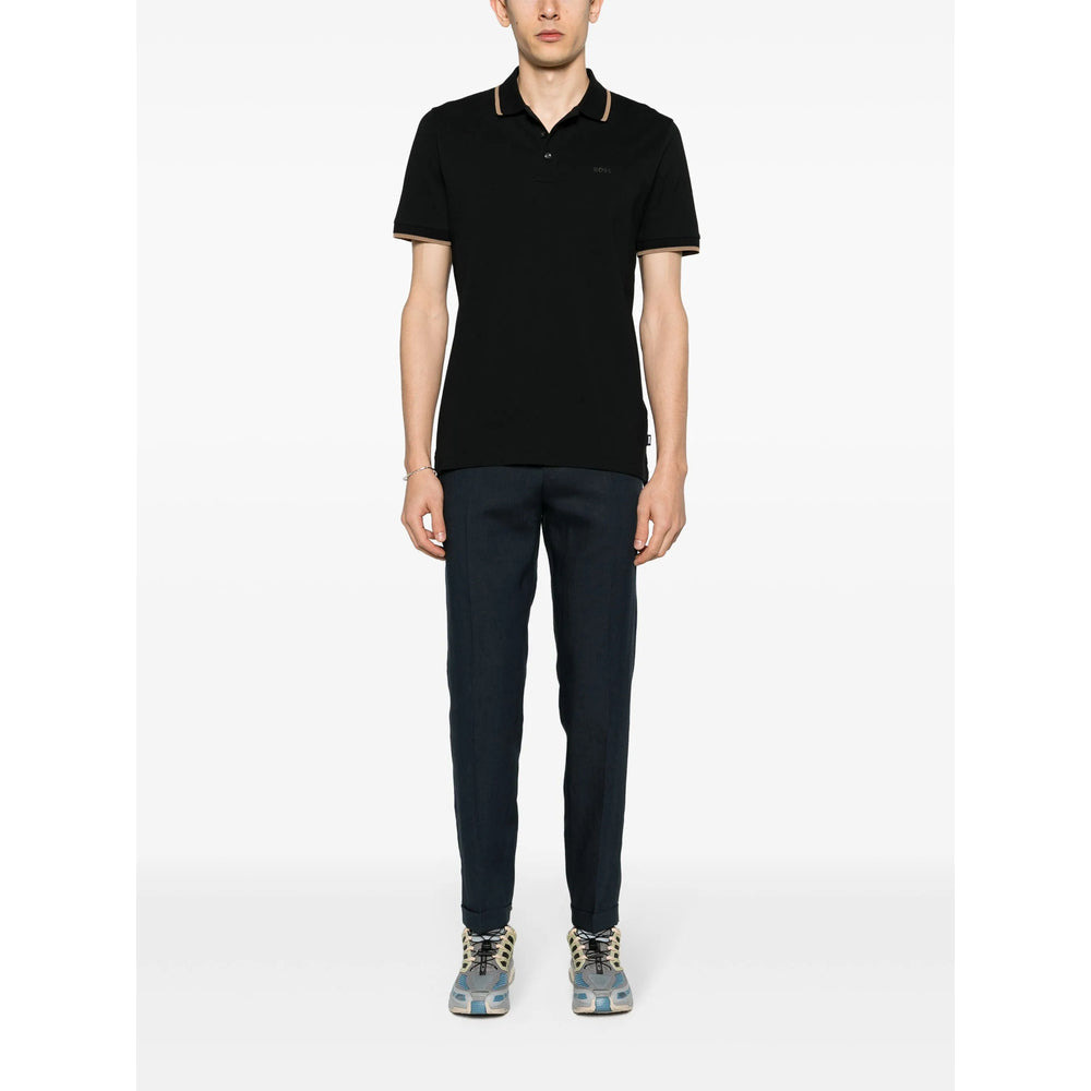 Boss Black Polo Shirts Men - 5