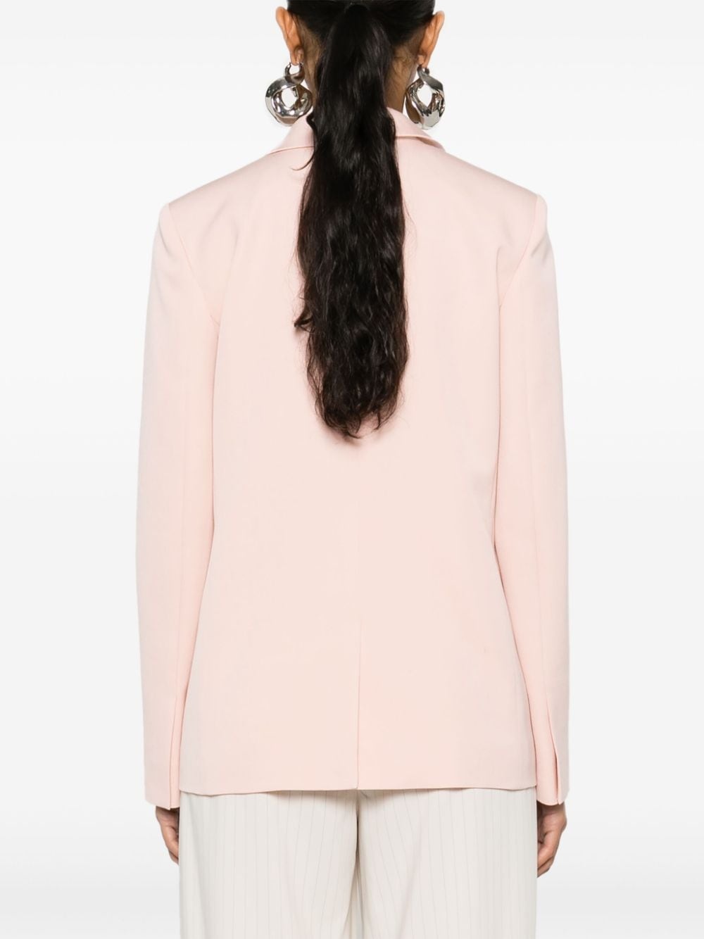 single-breasted blazer - 4