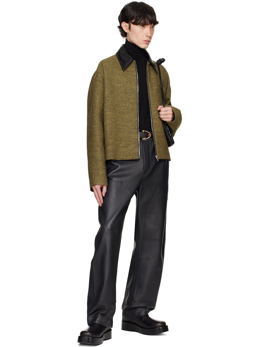 Beige Cotton Frise Jacket - 5