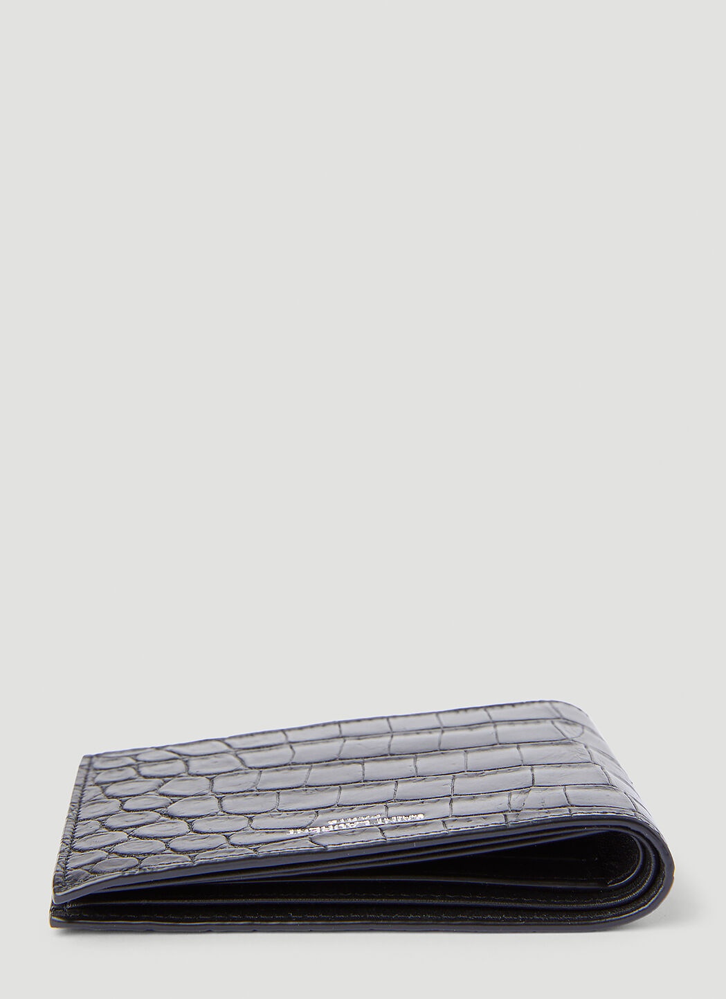 Croc-Embossed Bi-Fold Wallet - 4