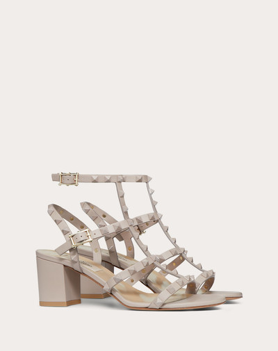 Valentino Rockstud Ankle Strap Calfskin Leather Sandal with Tonal Studs 60 mm outlook