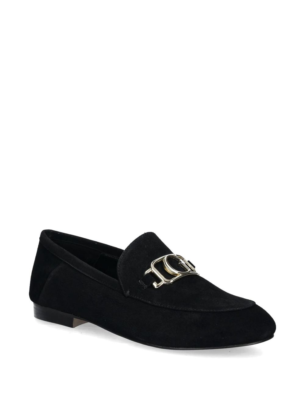logo-plaque loafers - 2