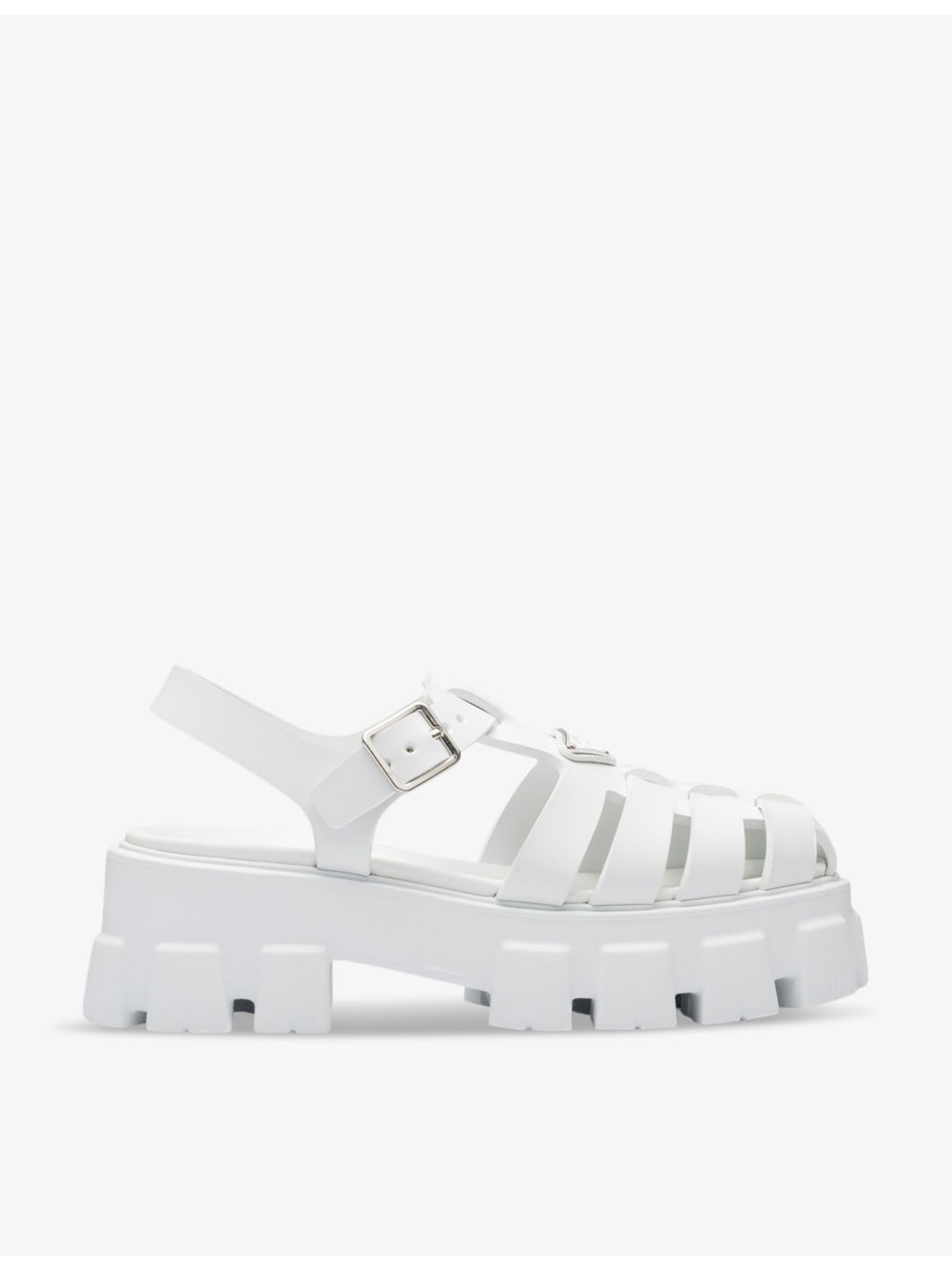 Platform rubber sandals - 1