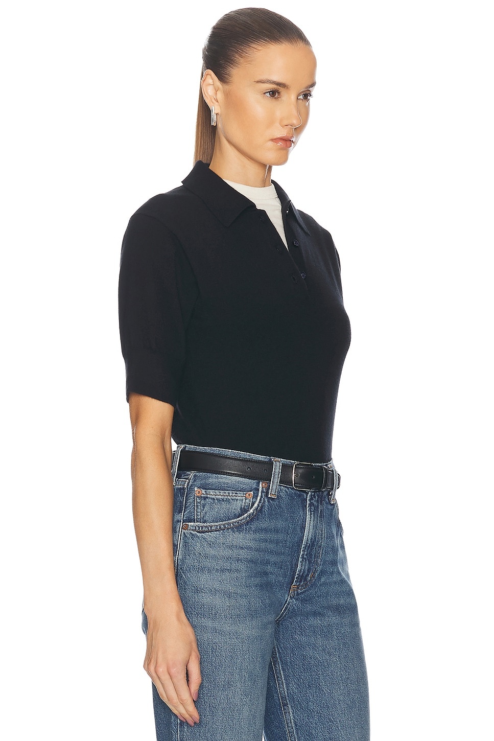 Journey Cashmere Polo Top - 2