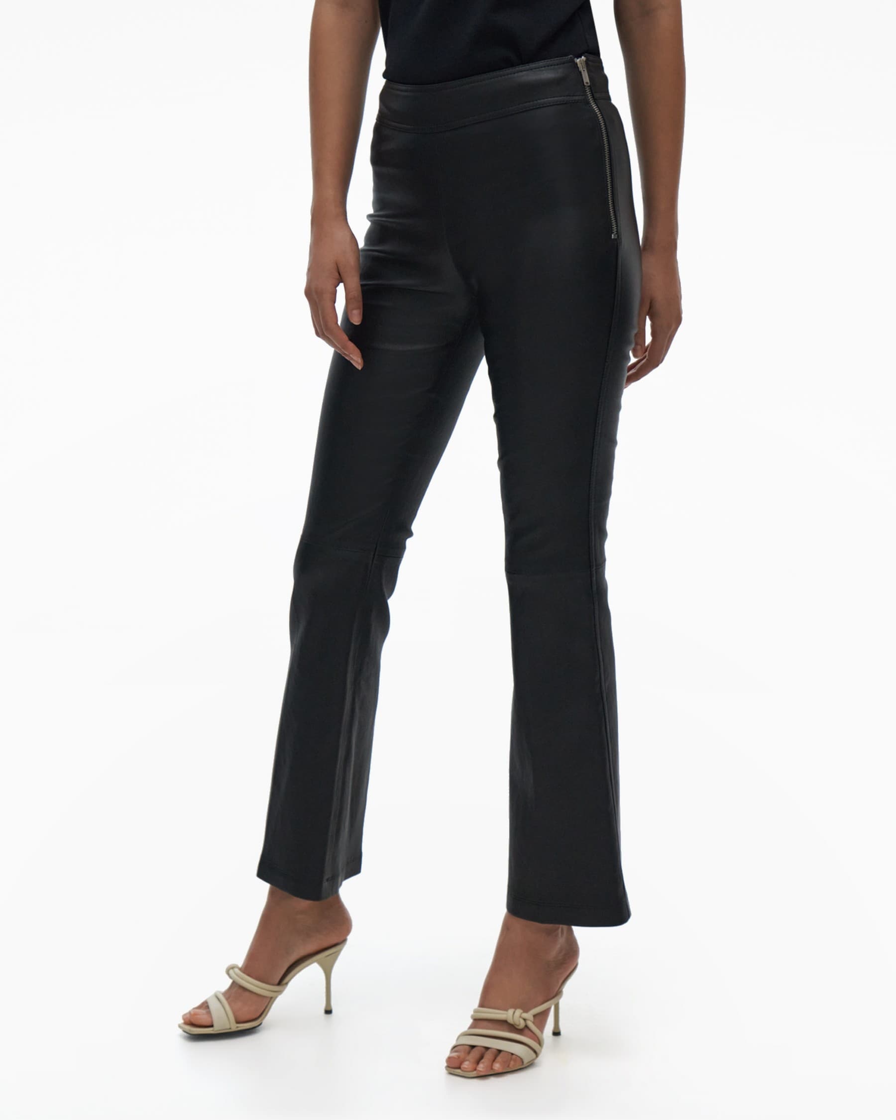 FLR LEATHER LEGGING - 5