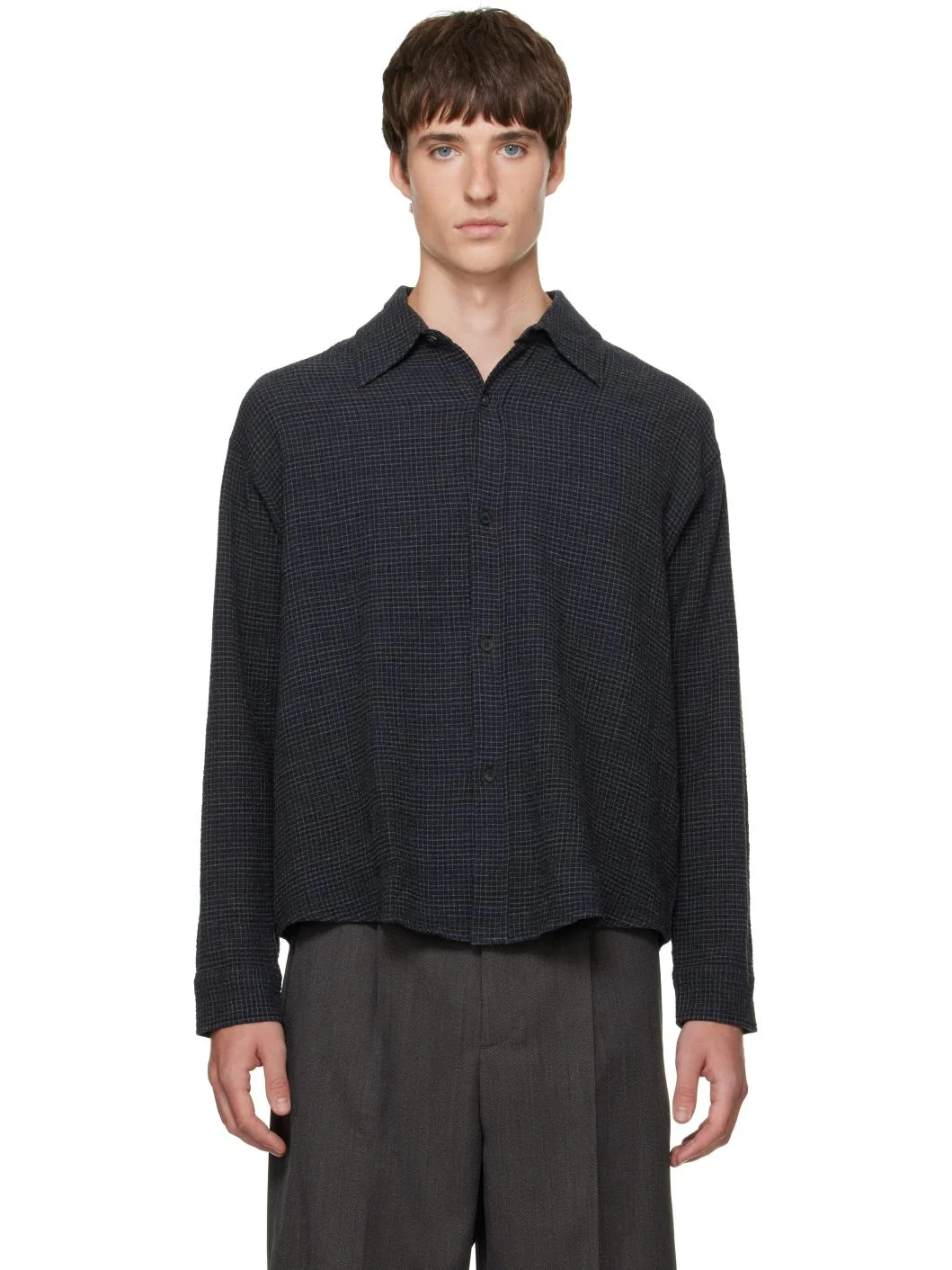 Gray Vacation Shirt - 1