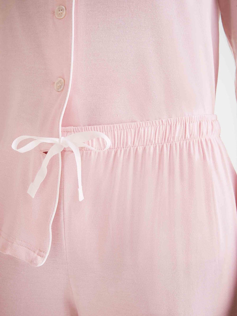 Women's Pajamas Lara Micro Modal Stretch Ballet Pink - 7