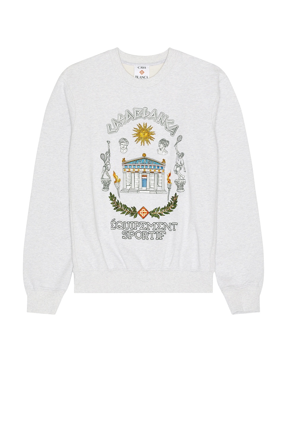 Le Temple Du Sport Embroidered Sweatshirt - 1