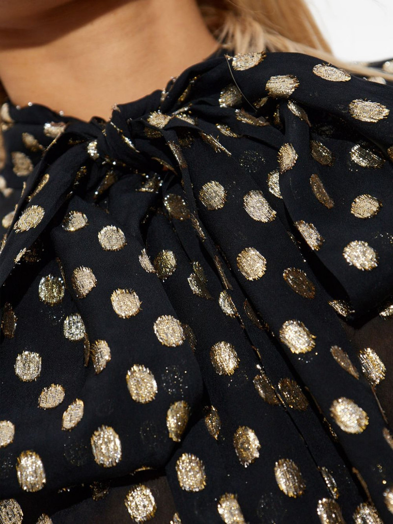 polka-dot tie shirt 5
