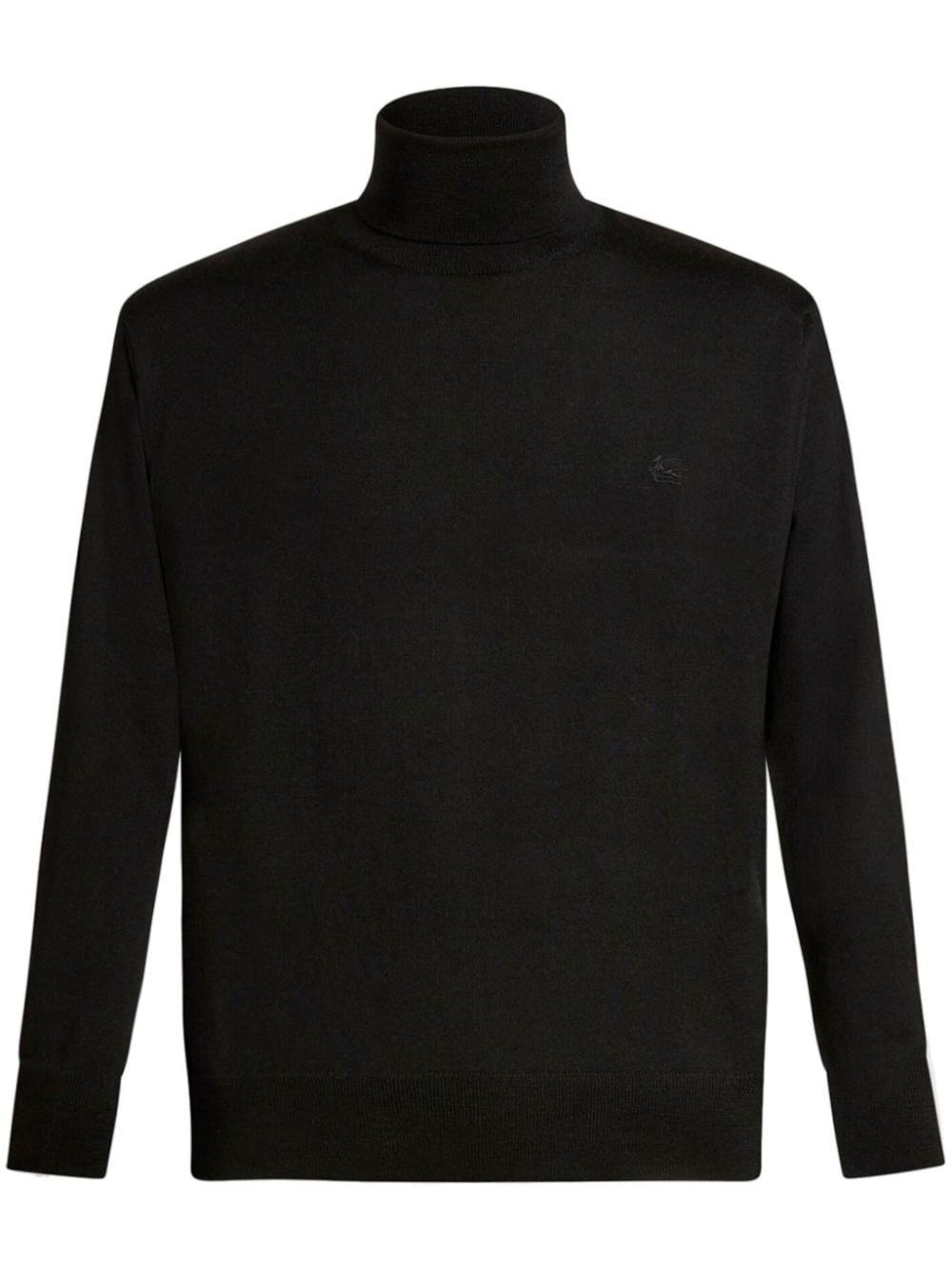 Pegaso-appliquÃ© wool jumper - 1