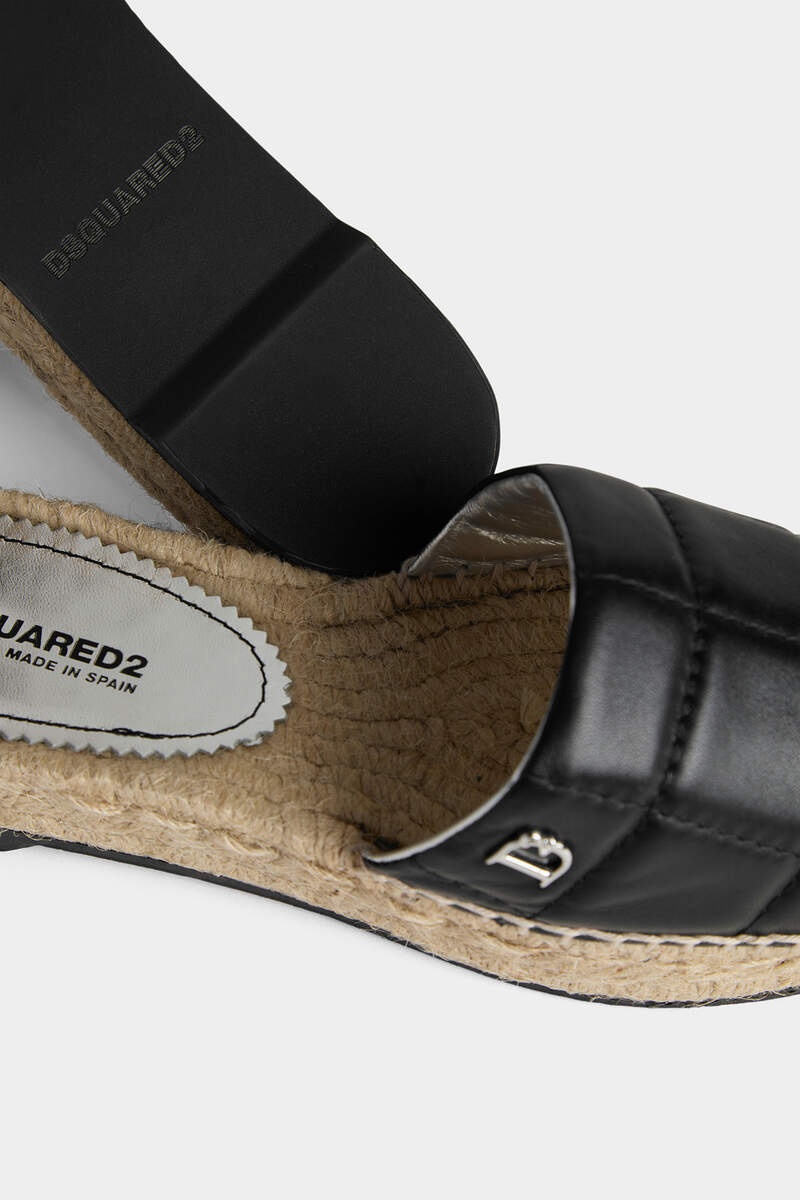 D2 STATEMENT SOFT ESPADRILLES SLIDES - 5