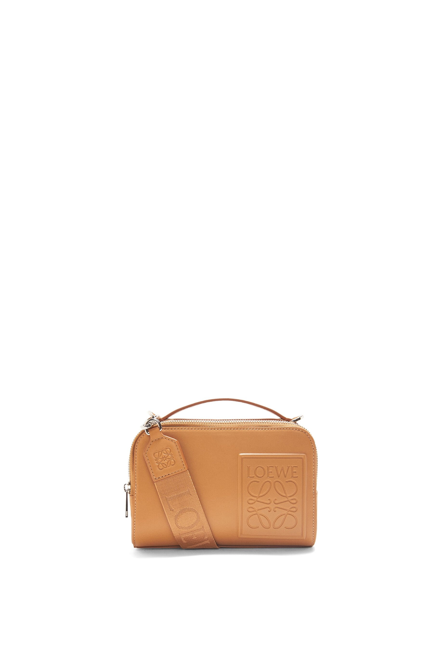 Mini Camera Crossbody bag in satin calfskin - 1