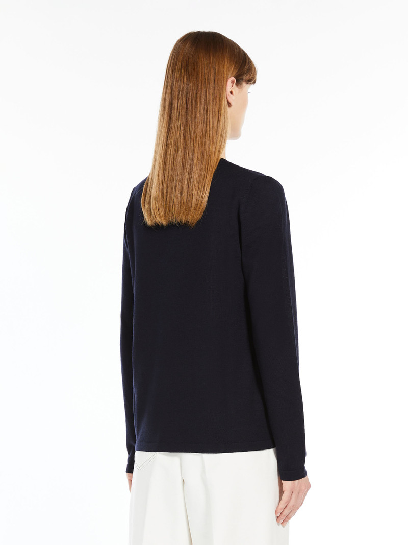 CAVOUR Wool knit V-neck jumper 4