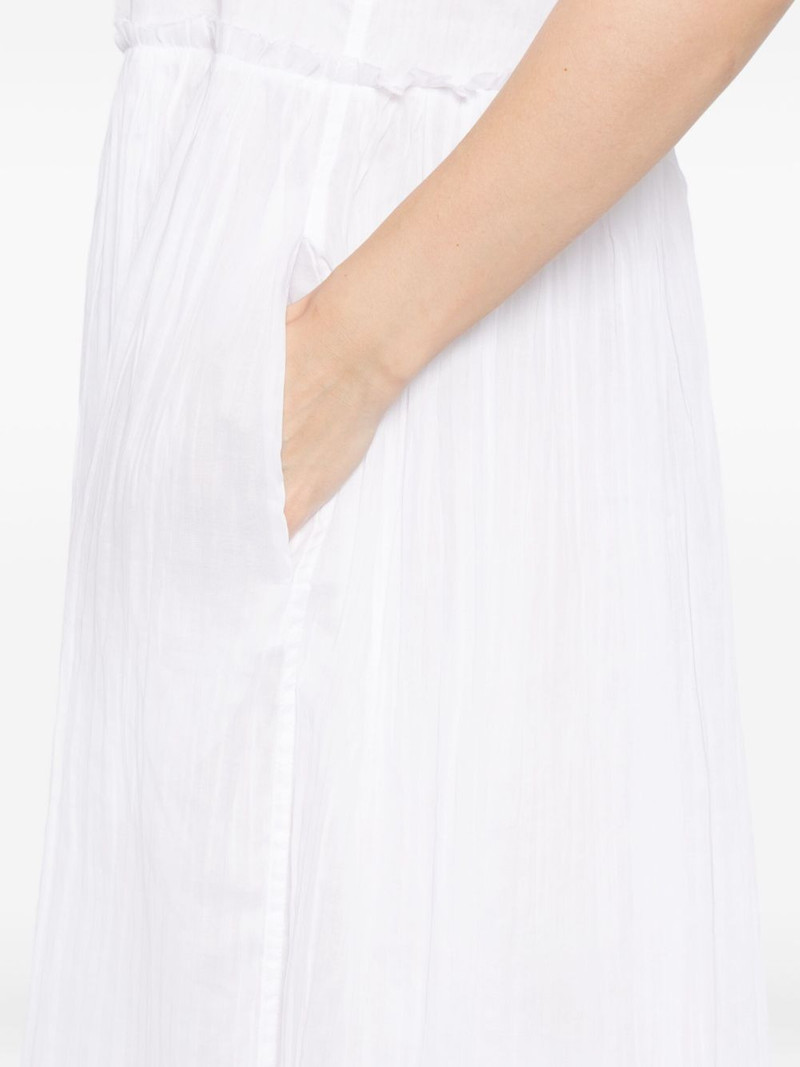 pleated cotton dress 5