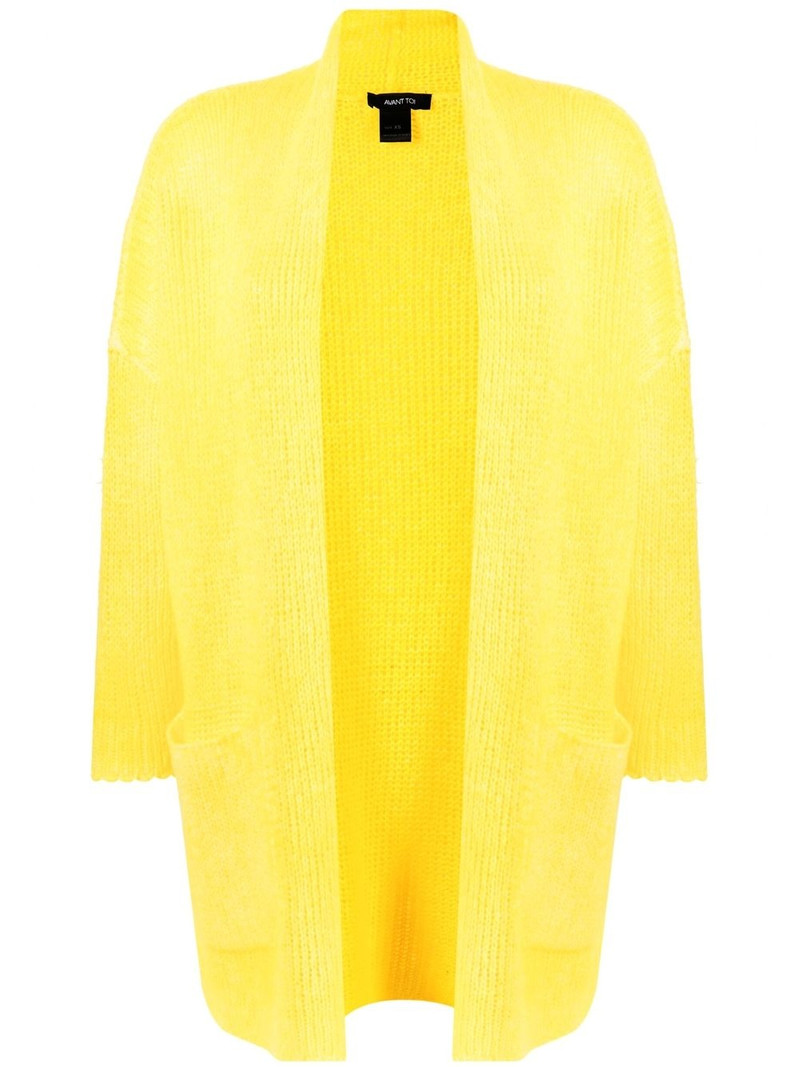 open front knit jacket 1