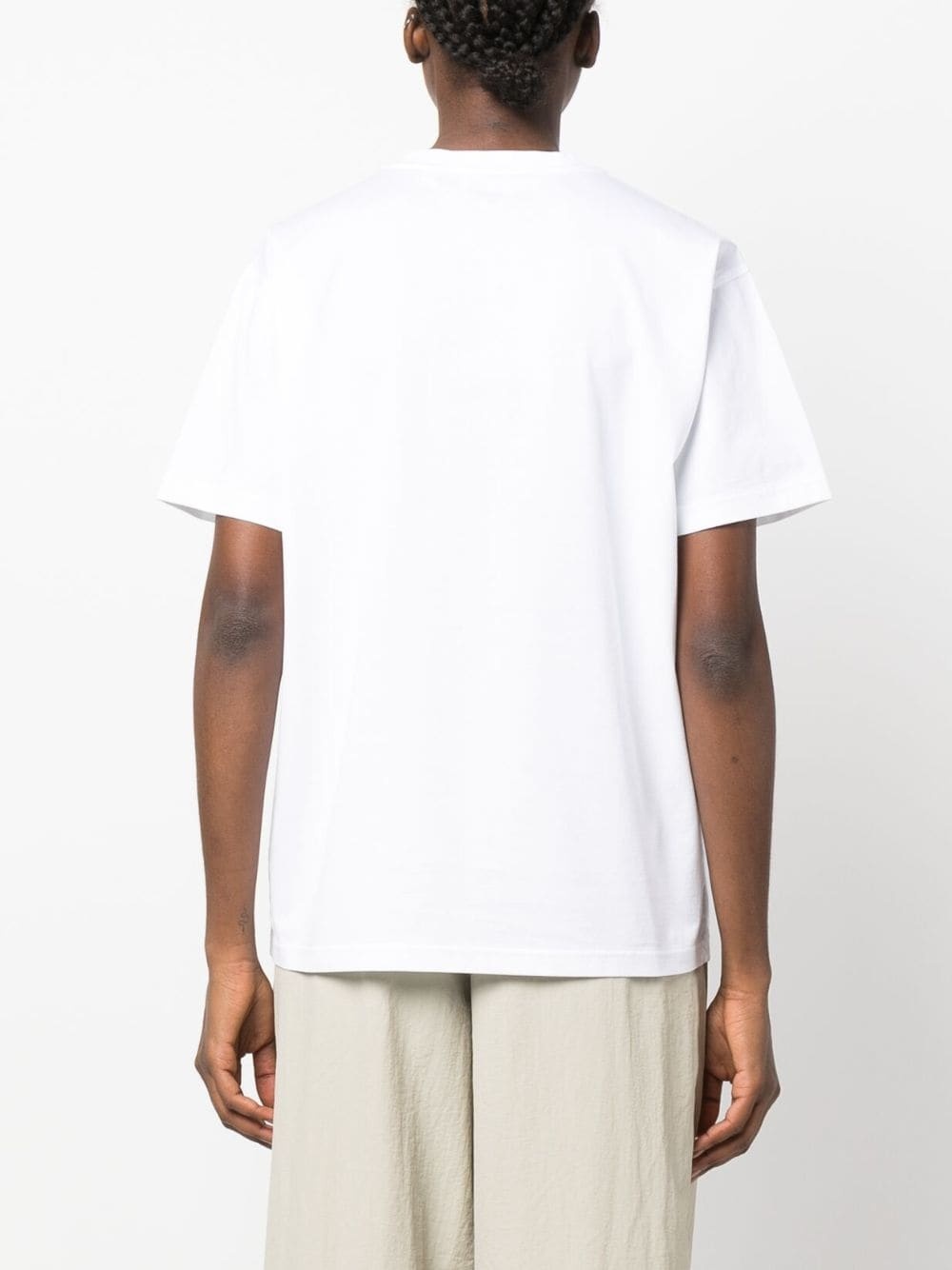 logo-print cotton T-shirt - 4