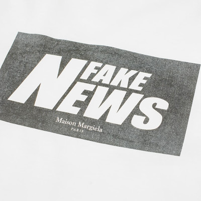 Maison Margiela Maison Margiela 10 Oversize Fake News Tee outlook