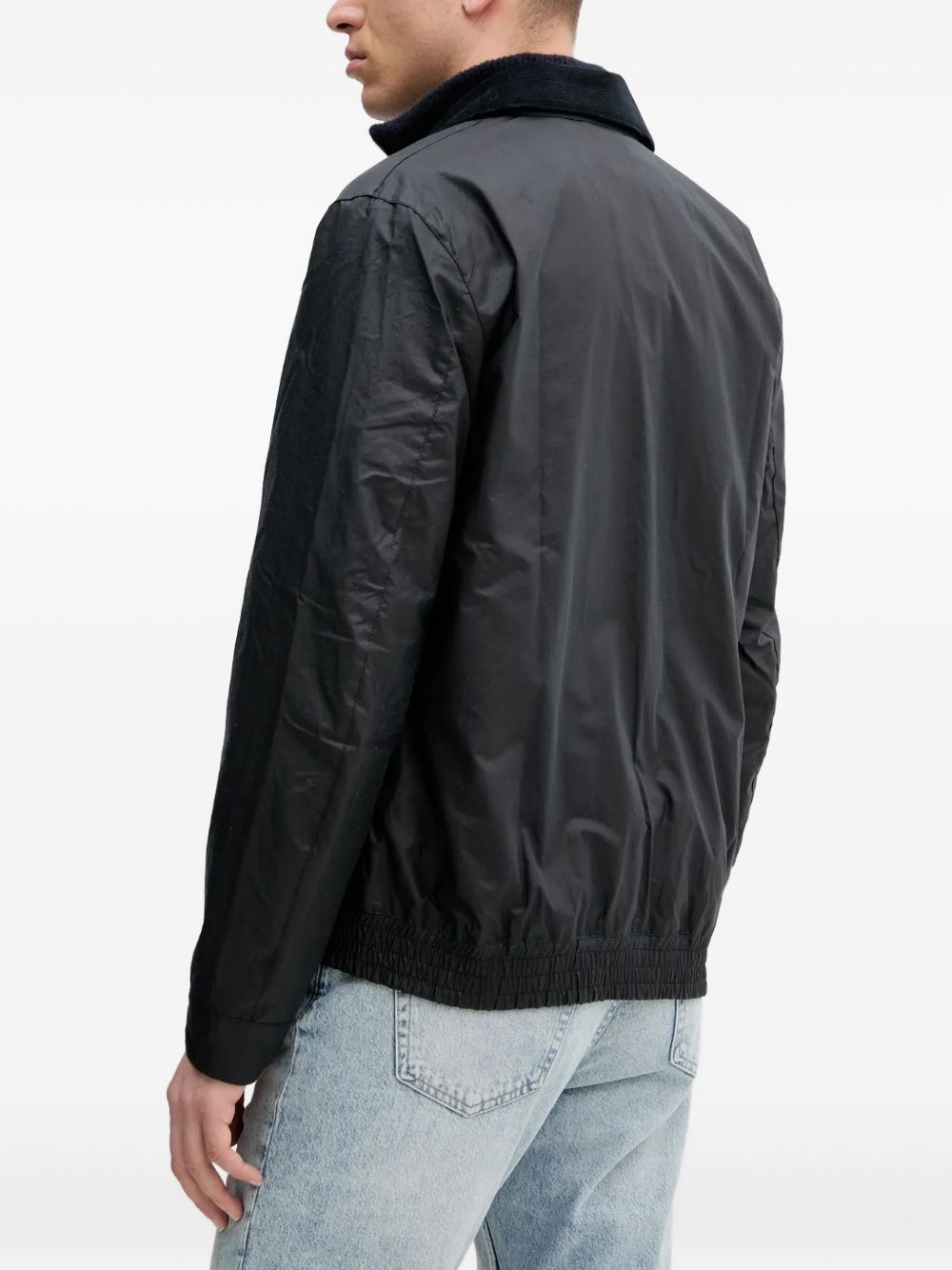 Newbury zip-fastening corduroy-collar jacket - 3