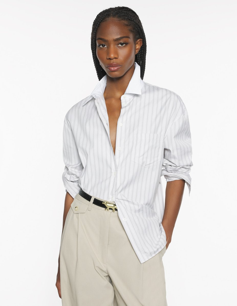 MAISON KITSUNE HANDWRITING BOYFRIEND SHIRT - 3