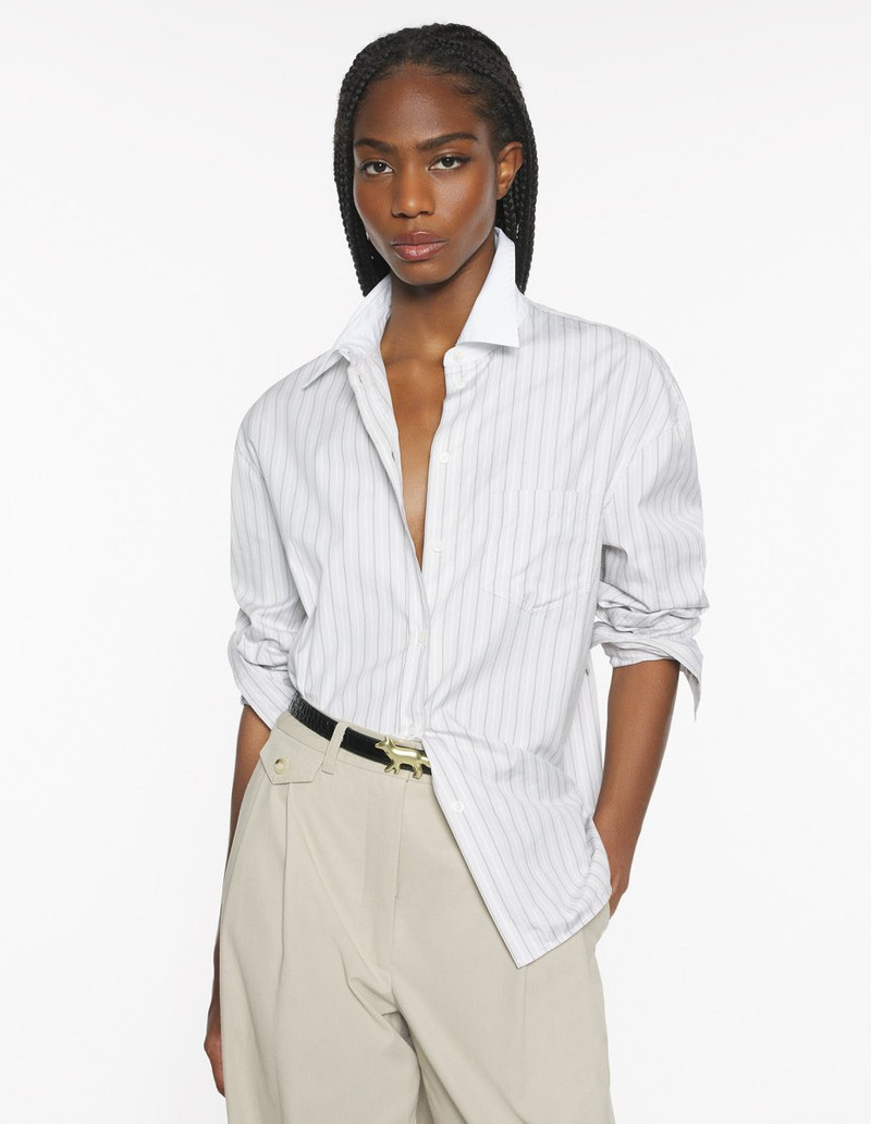 MAISON KITSUNE HANDWRITING BOYFRIEND SHIRT 3