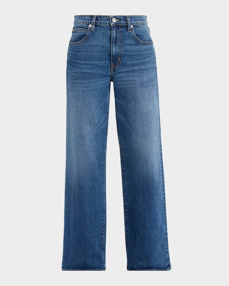 Selena Mid-Rise Wide-Leg Jeans 1